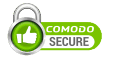 Comodo Secure Logo for secure site certification.